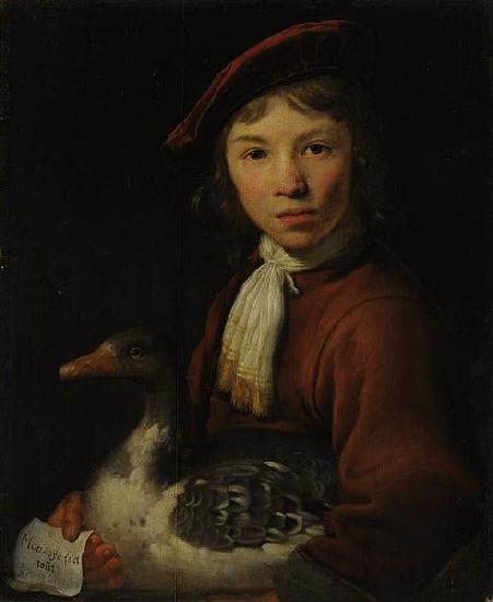 Jacob Gerritsz. Cuyp A Boy with a Goose